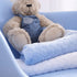 Clair De Lune Marshmallow Blanket - 90 x 70 cm Blue